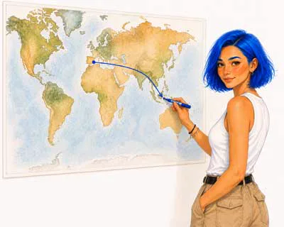 Visual itinerary